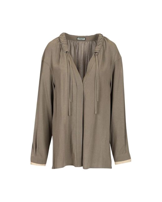 DURAZZI MILANO Gray Blouses