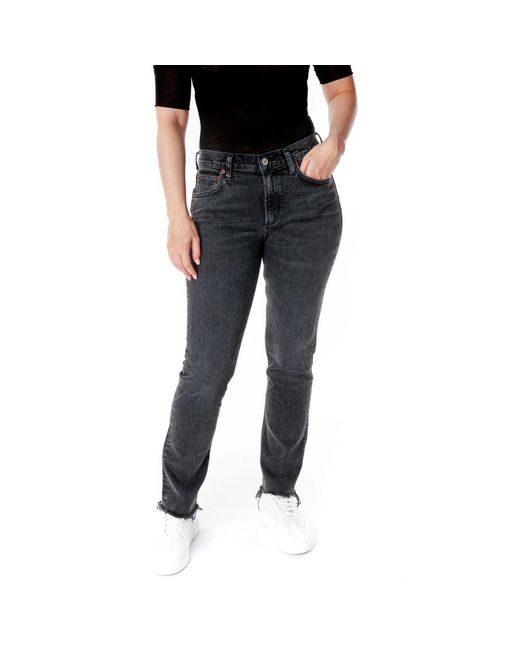 Agolde Black Slim Fit Jeans