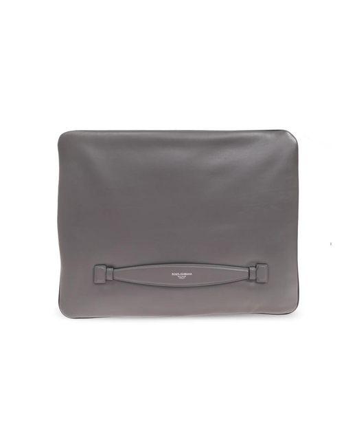 Dolce & Gabbana Gray Laptop Bags & Cases for men