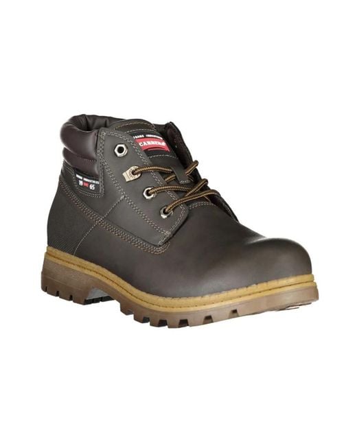 Carrera Gray Lace-Up Boots for men