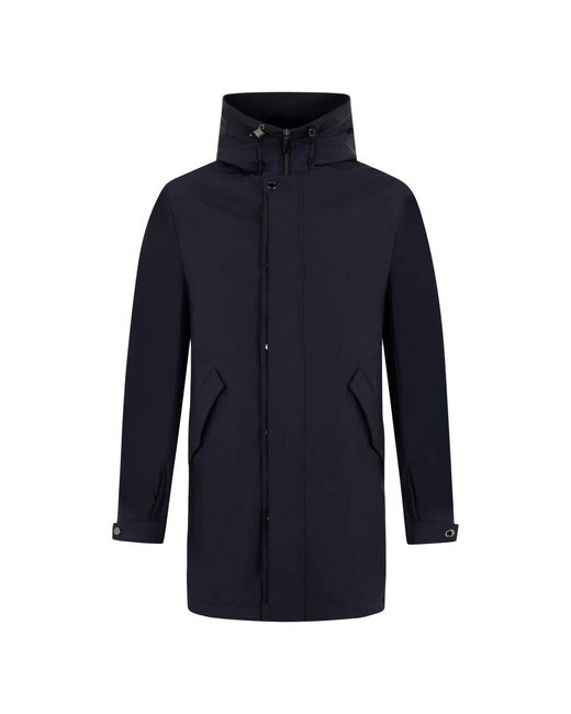 Moorer Blue Parkas for men