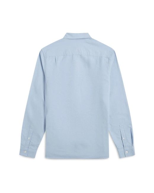 Fred Perry Blue Casual Shirts for men