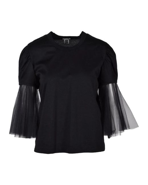 T-Shirts Comme des Garçons de color Black