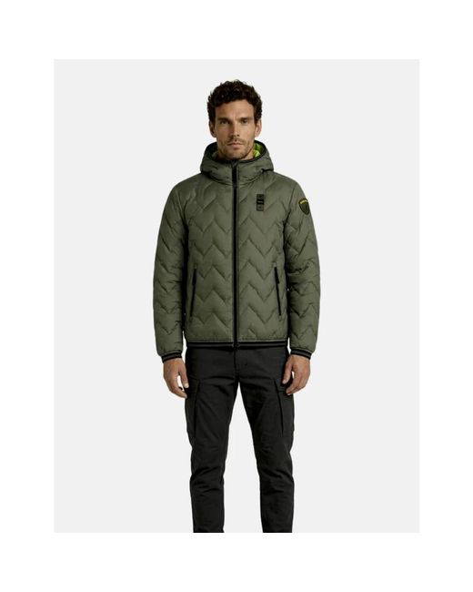 Winter Jackets Blauer pour homme en coloris Green