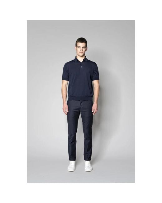 Re-hash Chino's in het Blue voor heren