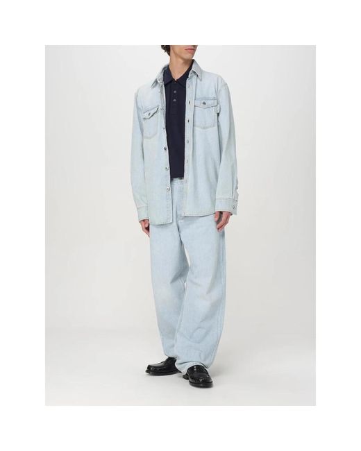 Polo Shirts Bottega Veneta pour homme en coloris Blue