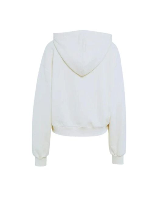 DISCLAIMER White Hoodies