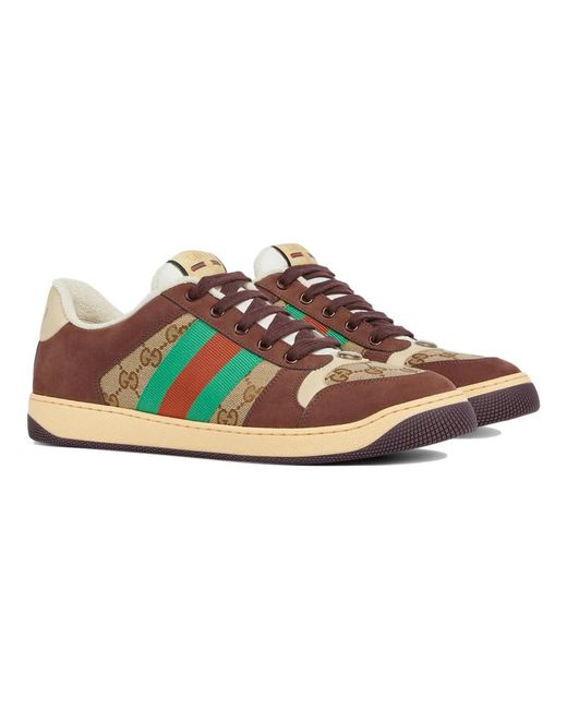 Gucci Sneakers Bruin in het Brown voor heren