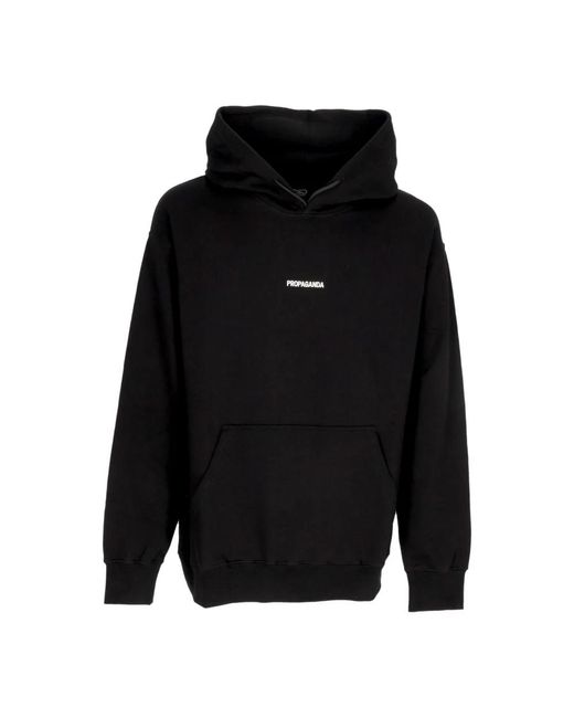 Propaganda Hoodies in het Black voor heren