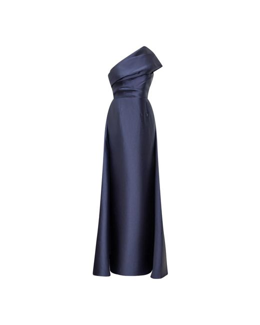 Solace London Blue Alba Maxi Dress