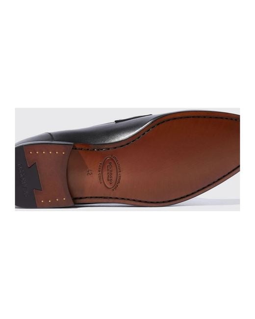 Scarosso Black Loafers for men