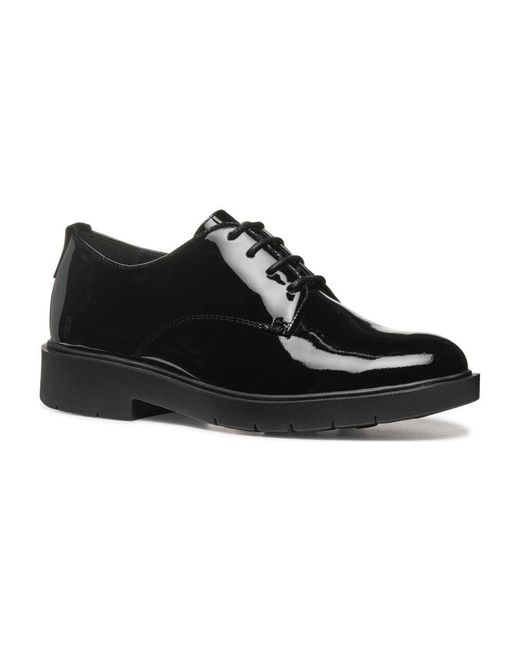 Laced Shoes di Geox in Black