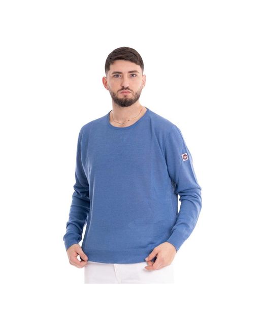 Murphy & Nye Mannen Stuffed Sweater in het Blue voor heren
