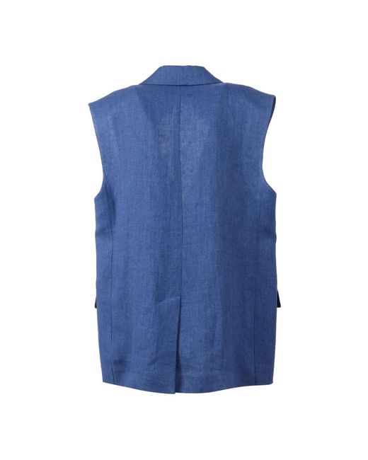 Max Mara Vests in het Blue