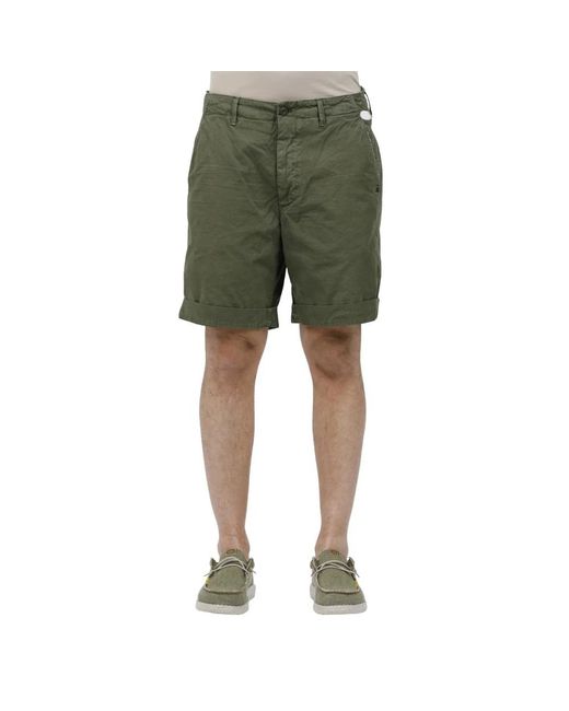 Mason's Green Casual Shorts for men
