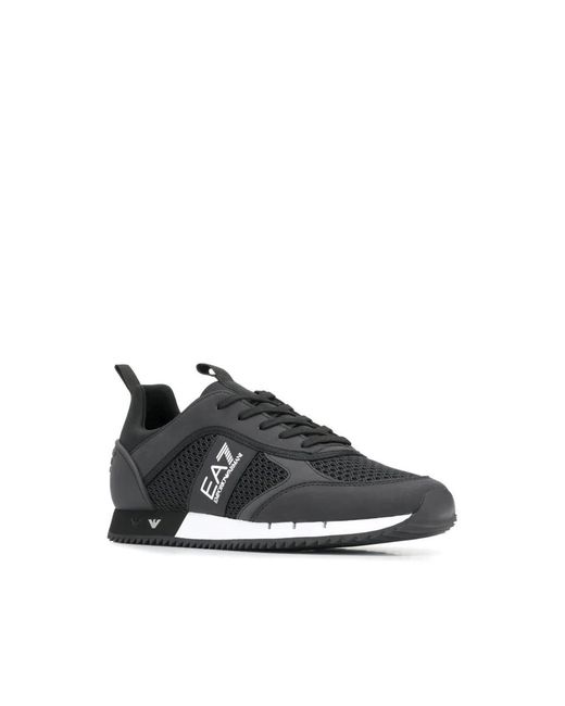 EA7 Black Sneakers for men