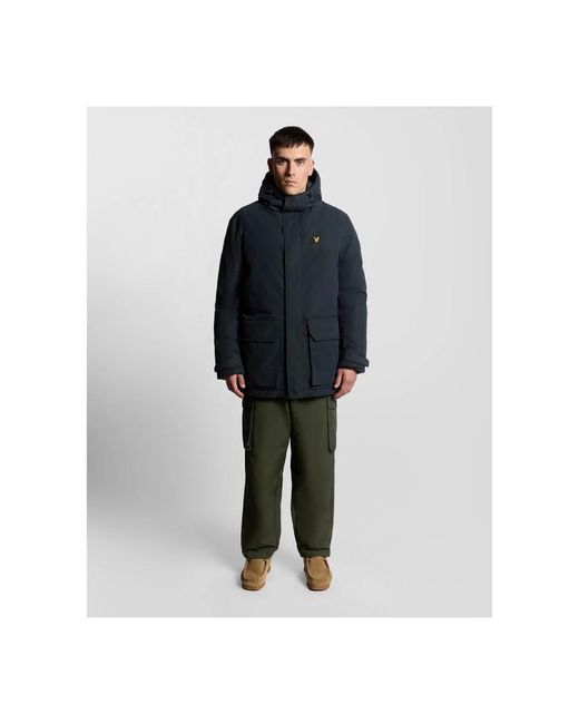 Parkas Lyle & Scott de hombre de color Blue