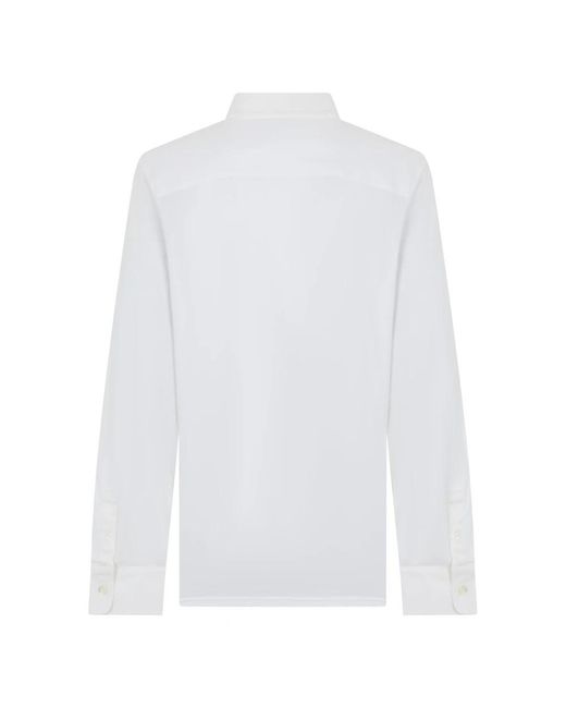 Fedeli Elegant Shirt in het White voor heren