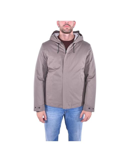 Woolrich Purple Light Jackets for men
