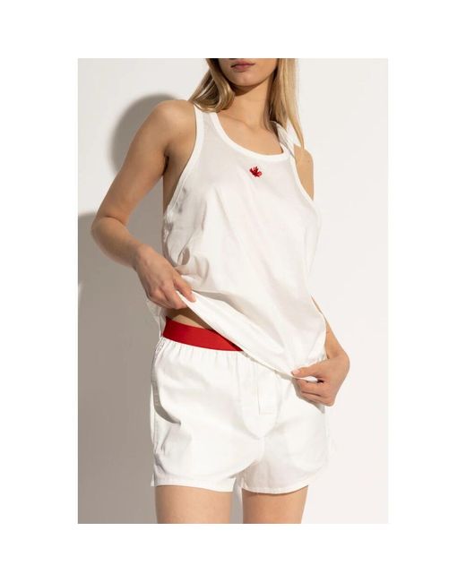 Bottoms DSquared² de color White