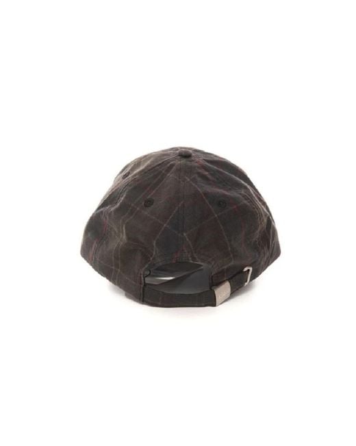 Barbour Gray Caps