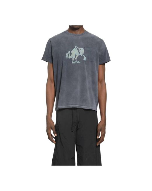 ERL Blue T-Shirts for men