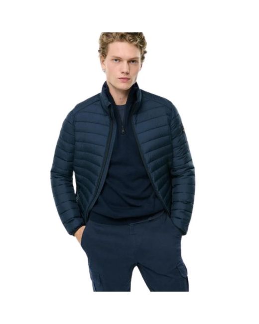 Ecoalf Blue Down Jackets for men
