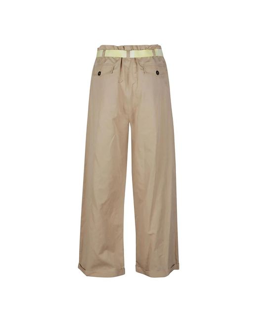 Pinko Natural Straight Trousers