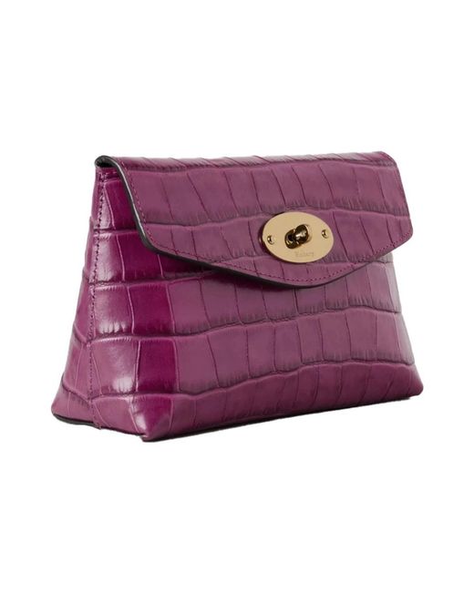 Mulberry Purple Toilet Bags