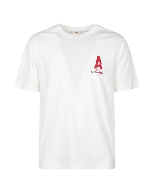 Autry White T-Shirts for men