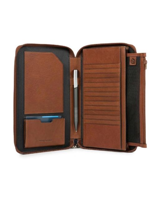 Piquadro Brown Wallets & Cardholders for men