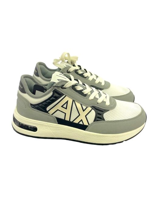 ARMANI EXCHANGE Gray Sneakers for men