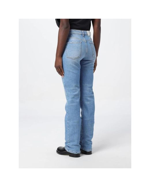 Pinko Blue Straight Fit Jeans