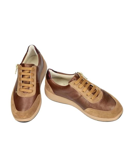 SOLIDUS Brown Kalea Sneaker