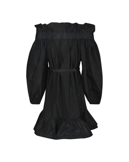 Patou Black Short Dresses