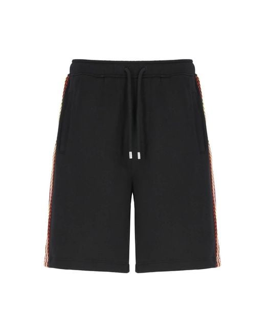 Lanvin Black Long Shorts for men