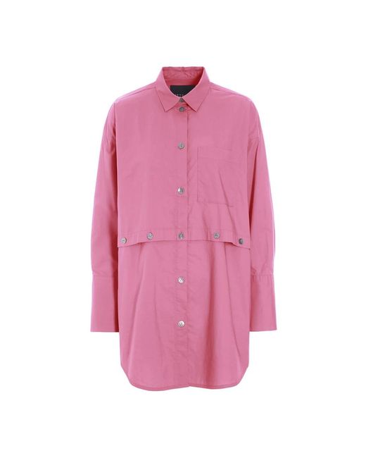Shirts Bitte Kai Rand de color Pink