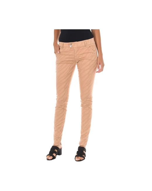 Met Blue Skinny Trousers