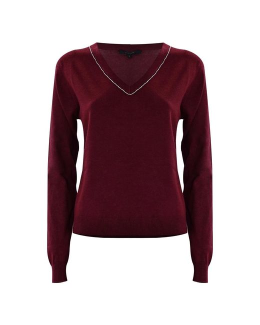 V-Neck Knitwear Kocca de color Purple