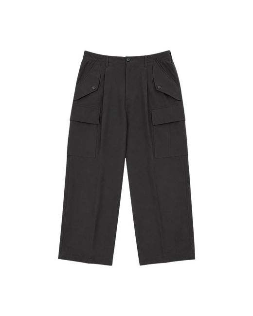BE ABLE Black Wide Trousers for men