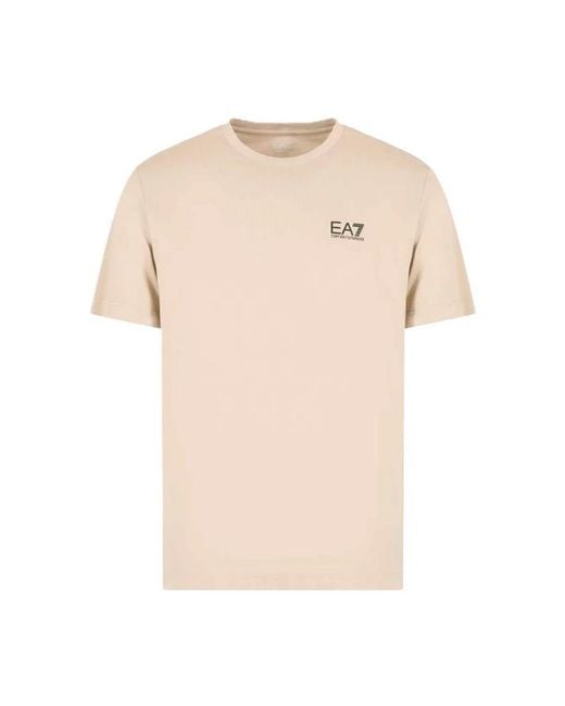 EA7 Natural T-Shirts for men