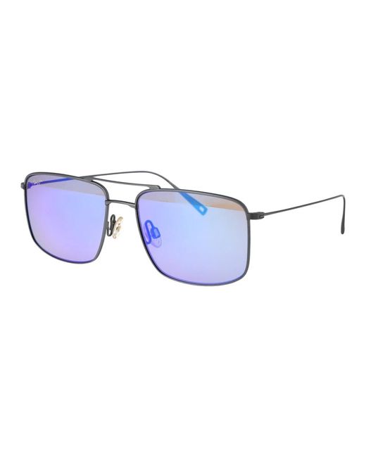 Occhiali da sole alla moda per protezione ottimale di Maui Jim in Blue da Uomo