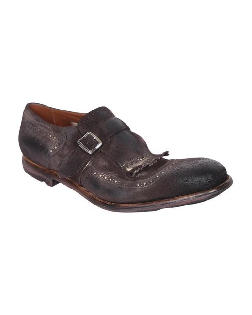 Church's Brown Flat Shoes for men