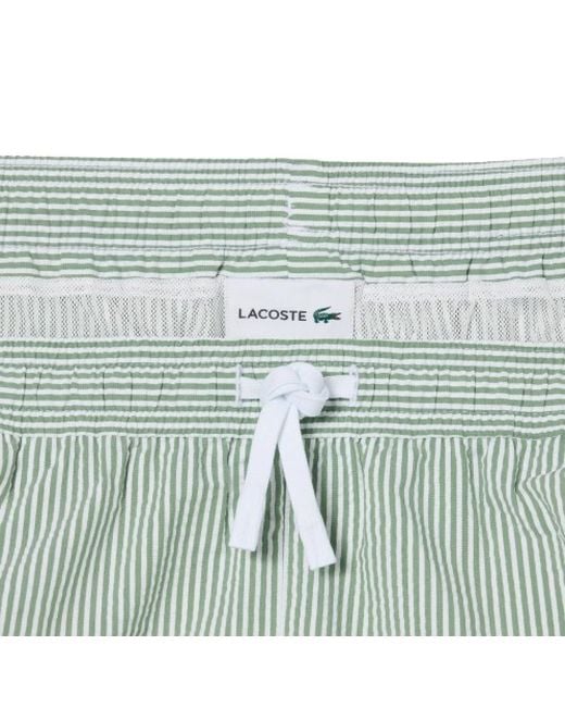 Lacoste Green Beachwear for men