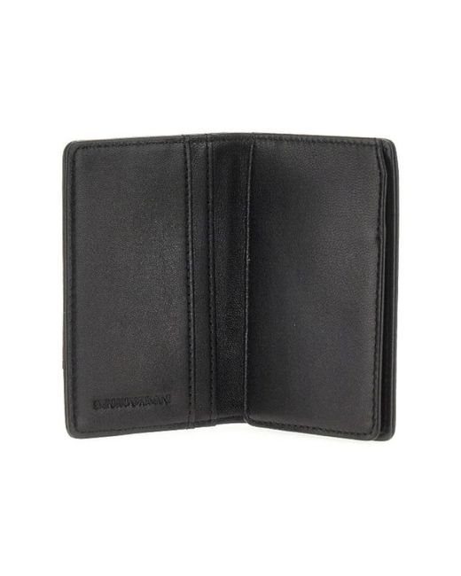 Emporio Armani Black Wallets & Cardholders for men