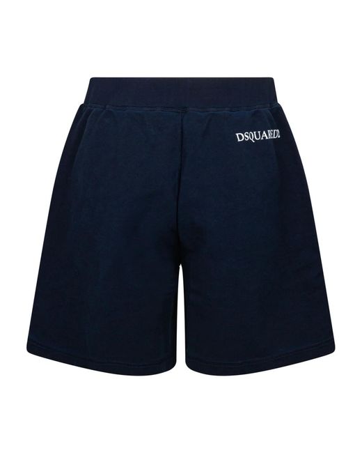 DSquared² Blue Casual Shorts for men