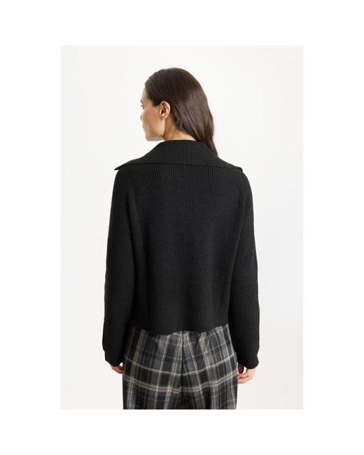 iN FRONT Black Cardigans