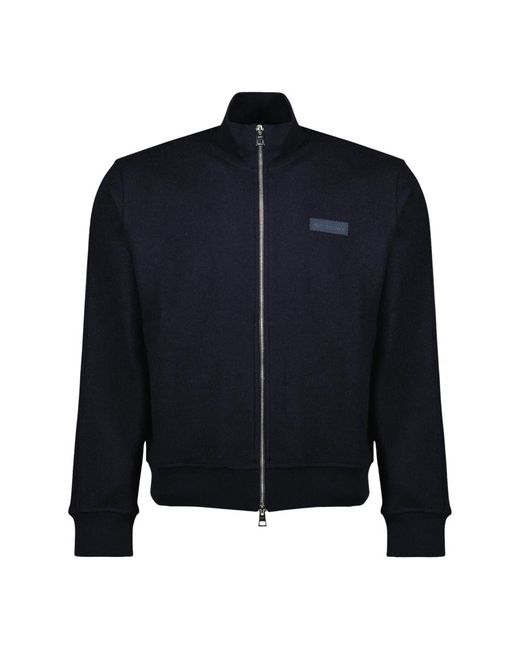Givenchy Truien & Vesten ,Blauw ,Wol Zip-Throughs in het Blue voor heren