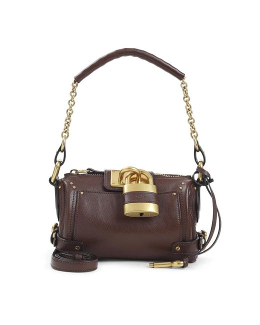 Chloé Brown Shoulder Bags