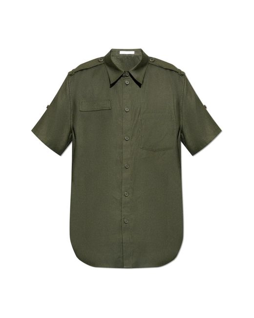 Short Sleeve Shirts di Helmut Lang in Green da Uomo